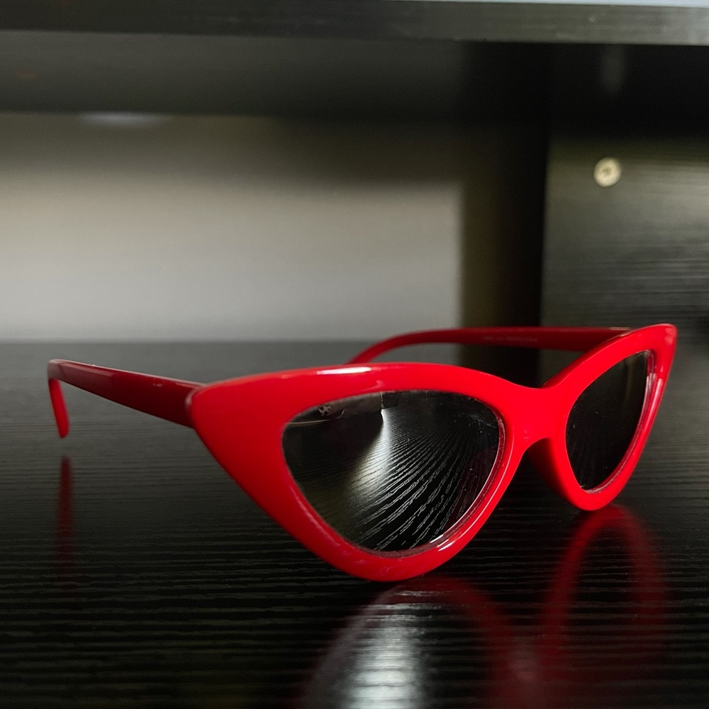 Red Winged Sunglasses